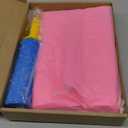 Large Inflatable Serving Bar 72 x 30 x 5'' Inflatable Ice Serving Buffet Bar Inflatable Cooler Ice Buffet Salad Serving Trays with Drain Plug for Pool Outdoor Party Picnic(Pink,1 Pack)