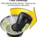 Hamilton Beach Easy Clean Juice Extractor with Easy Sweep cleaning tool, 3" Big Mouth chute, R67870 