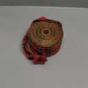 6.3 cm Christmas Plaid Burlap Ribbon in Width Red and Green Gingham Wrapping Ribbon with Spool, Xmas Buffalo Plaid Ribbon for Christmas Decoration Gift Wrapping Party Decoration (20 Meter Long)