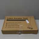 Aerator Lawn Tool - 2-in-1 Reinforced Heavy Duty Manual Lawn Aerator with 15 Spikes, Automatic Dirt and Leaf Clean Design, Adjustable T-Handle (Black)