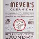 MRS. MEYER'S CLEAN DAY Ultra Concentrated Laundry Detergent, Lavender Scent, 24.3 fl oz
