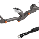 XSUPER HOME VR Gunstock for Meta Quest 3S Quest 3 Quest 2 Quest Pro – Adjustable FPS Gaming Controller Accessories with Quick Magnetic Attachment Cheek Pad for Immersive VR Gameplay (Gunmetal Gray)