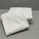 Bedsure 100% Washed Cotton Duvet Cover King Size - Minimalist Natural White Cotton Duvet Cover Linen Like for All Seasons - GentleSoft™ Plain Simple Bedding, 3 Pieces (White, King, 104"x90")