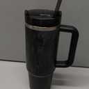 STANLEY Quencher H2.0 Tumbler with Handle and Straw 30 oz | Flowstate 3-Position Lid | Cup Holder Compatible for Travel | Insulated Stainless Steel Cup | BPA-Free | Black 2.0