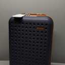Kono Carry On Luggage 22x14x9 Airline Approved Lightweight Hardside Suitcase with Spinner Wheels & Built-in TSA Lock (Navy, 20 Inch)