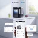cozy Smart Nugget Ice Maker Countertop with 1.14 Gal Side Tank 40 lbs/Day