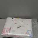 Pink White Bowknot Duvet Cover Twin Size,Multicolor Bow Girls Teens Duvet Set with 1 Pillowcase,Princess Style Bedding Set,Butterfly Knot Watercolor Polka Dot Comforter Cover,Not Comforter (White Blue Orange)