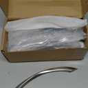 Amerdeco 10 Pack Brushed Satin Nickel 6.3 Inch(160mm) Hole Centers Kitchen Arch Twisted Cabinet Pulls Cabinet Hardware Kitchen Handles for Cabinets Cupboard Handles Drawer Pulls ZH0048