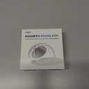 2 x Typecase Magnetic Phone Grip Holder: Adjustable Finger Ring Kickstand - Adapter Ring Included - Phone Grips for Back Compatible with iPhone Android Kindle Accessories - Blue Marble