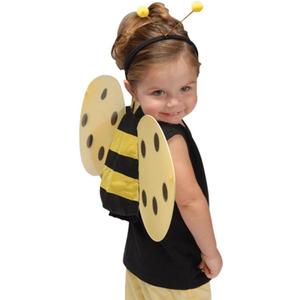 Child Size Honey Bee Wings and Antenna Costume Set
