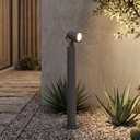 45.3" Landscape Path Lights, IP65 Waterproof Wired Pathway Lights, 5.51''Lx5.51''Wx45.28''H