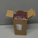 uxcell Bubble Lattice Footstool Cover, Polyester Rectangle Footrest Slipcover with Skirt Footstool Protector for Living Room Bedroom Fit Length 60-100cm/24-39, Wine Red