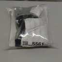 Madison Park Window Curtain Single Panel Faux Silk, Elegant Pleats, Rod Pocket Curtains for Living Room Privacy, Room Darkening Window Curtain for Bedroom and Dorm, Amherst, 84"L x 50"W, Black