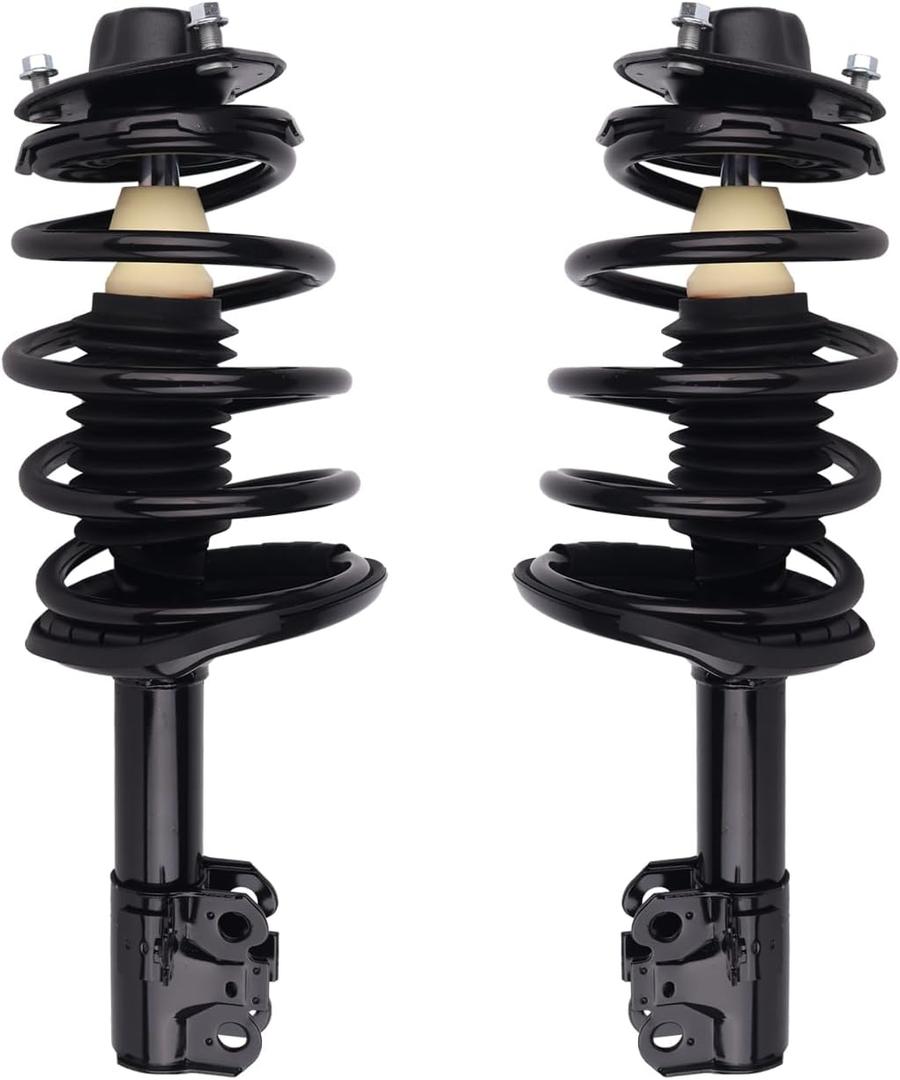 Autoround 271679 271678 Front Complete Shock Absorber Compatible with Toyota Camry 1997-2001 3.0L V6/ Avalon 1997-2003/ Solara 99-03 3.0L V6, Lexus ES300 97-01 Struts with Coil Spring Assembly