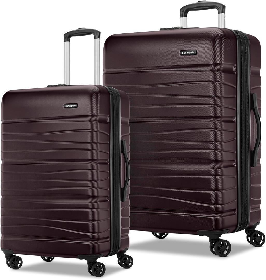 Samsonite Evolve SE Hardside Expandable Luggage with Spinners | Cordovan | 2PC SET (Carry-on/Large) Samsonite Evolve SE Hardside Expandable Luggage with Spinners | Cordovan | 2PC SET (Carry-on/Large)