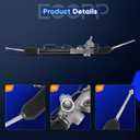 ECCPP Hydraulic Complete Power Steering Rack and Pinion Assembly For Nissan Sentra 2000-2001,For Nissan Sentra 1.8L 2002-2006 485214Z001 New, Direct-fit, Durable