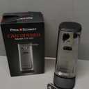 POHL SCHMITT Electric Can Opener, Knife Sharpener & Bottle Opener, Easy Push Down Lever, Works with Standard And Pop-Top Cans, Durable Stainless Steel & ABS - Kitchen Essentials and Accessories