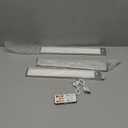 16in Under Cabinet Lighting with Remote, 160 LED Motion Sensor Light Indoor, 4000mAh USB Rechargeable Closet Lights Wireless, 3 Color Temps Under Counter Lights for Kitchen, Pantry, Stair, 3 Pack