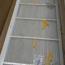 Fancat 30x12 Duct Opening | Steel Return Air Grille | Vent Cover Grill for Sidewall and Ceiling | HVAC Cold Air Intake Grille | White | Outer Dimensions: 31.75"W X 13.75", 30''Wx12''H [Duct Opening]