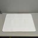Heat Resistant Mat for Air Fryer, 15 x 18in Countertop Protector, Fireproof Silicone Appliance Slider for Coffee Maker, Toaster, Oven (White) (18"L x 15"W)