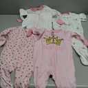 Gerber Baby-Girls 4 Pack Sleep 'N Play Footie (Pink) 0-3 Months