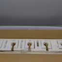 Modern Crystal Bathroom Vanity Light - 6-Lights Gold Brushed Brass Finish Wall Lamp