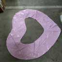 Lenwen 6 Pack Inflatable Heart Pool Float 43''/ 31'' Blow up Heart Shaped Swimming Tube for Valentines Wedding Bachelorette Bride Pool Floaty Beach Party Toys Gifts(Pink)