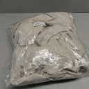 NICETOWN Beige Linen Curtains 96 inch Long 2 Panels Set, 55" Wide Thick Flax Belgian Linen Privacy Window Drapes Rod Pocket & Back Tab with Light Filtering for Bedroom/Living Room, W55 x L96