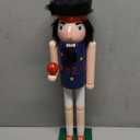 Clever Creations Basketball Player 14 Inch Traditional Wooden Nutcracker, Festive Christmas Dcor for Shelves and Tables