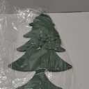 23.6 Inch Wooden Christmas Tree Shelf 4 Tier Display Tree Ornament Stand Corner Wooden Bookshelf Holder for Xmas Holiday Display Decoration(Green)