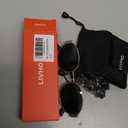livho 2025 Trendy Oval Sunglasses - Stylish Polarized Shades for Everyday - Retro Metal Frames