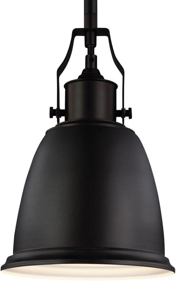 Feiss Lighting-Hobson-Pendant 1 Light in Transitional Style-7.5 Inch Wide by 11.75 Inch High-Oil Rubbed Bronze Finish-Oi