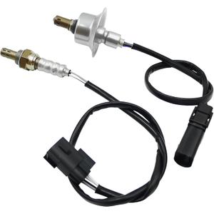 Oxygen Sensor Upstream Downstream 2Pcs: O2 Sensor Fit for Hyundai Santa Fe Sonata Tucson, o2 Sensors for Kia Forte Forte Koup Forte5 Optima Rondo Sorento Sportage 2.0L 2.4L Replace 234-5029 234-4238