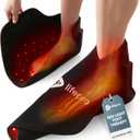 Lifepro Red Light Therapy Foot and Ankle Wrap, Comfortable and Portable, One-Size-Fits-All, 2 Effective Wavelengths, Invisible Near-Infrared Red Light Therapy Glove for Joints, Muscles and Stiffness
