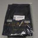 TAILONG Neoprene Waist Trimmer Ab Belt for Men Weight Loss Trainer Slimming Body Shaper Workout Sauna Hot Sweat Band (Black with Elastic Band, XL)