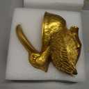 Pelicans Figurine Decor Creative Resin Statues with Large Bill Pelican Statue Storage Basket Miniature Animals Figurines Keys Candy Bowl Home Entryway Decorative Gifts (Gold)