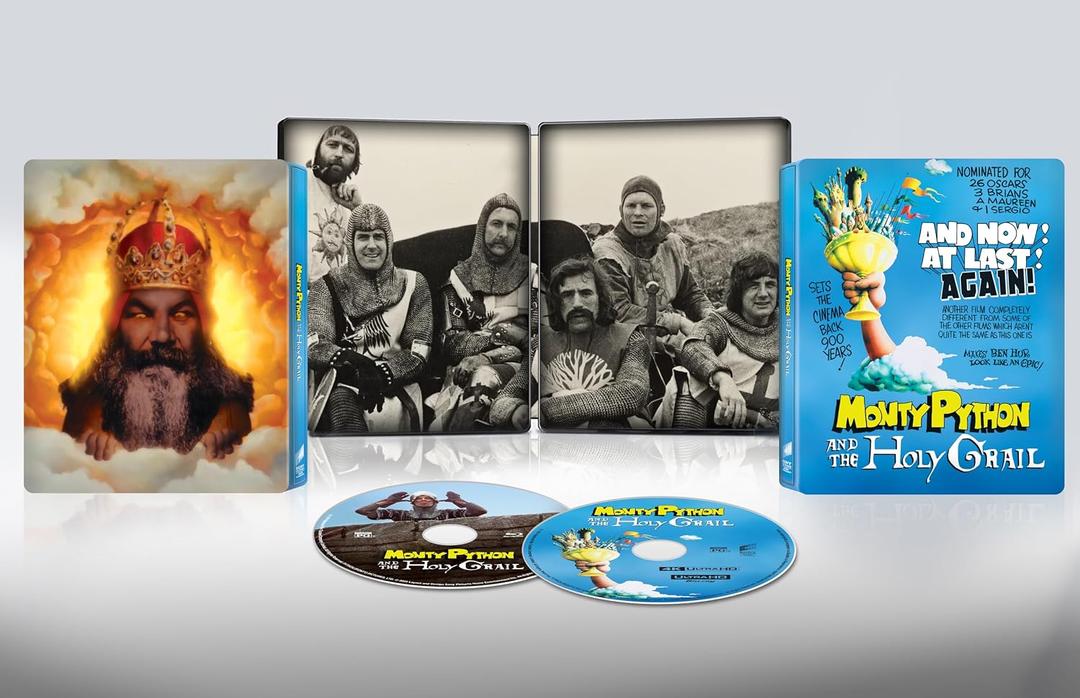 Monty Python and the Holy Grail 50th Anniversary 4K Ultra HD SteelBook 4K