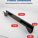 ELITEWILL Driveshaft Safety Crossmember Compatible with 19992006 Chevy Silverado & GMC Sierra 1500 Crew Cab (59 Bed) Rust Frame Repair Kit Replacement Cross Member Under Front Doors