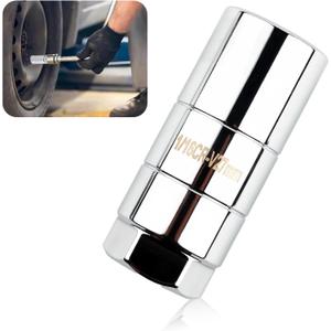 Oil Pressure Sensor Socket,Heavy-duty 1-1/16 Deep Socket 1/2 Drive for Detaching and Installing the Oil Pressure Sensor,Automotive Tools 27mm Sockets for Oils Pressures Switch