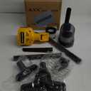 Cordless Vacuum for Dewalt 20V Battery, 5 in 1 Handheld Electric Vacuum Cleaner with 500W Powerful Motor, 46 CFM Portable Hand Vacuum with Filtration HEPA for Floor, Carpet, Car (Battery Not Included)