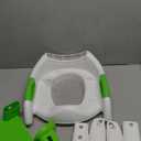 Potty Training Seat SKYROKU Potty Training Toilet with Step Stool Ladder, for Kids Boys Girls Toddlers - Comfortable Safe Potty Seat with Anti-Slip Pads Ladder (8838-Green)