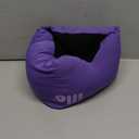 illo Wearable Pillow Sleep Mask | Soft Mulberry Silk Blend Patented Blackout Weighted Eye Mask for Women Sleeping | Her Great Birthday Gift for Mom Wife Sister Grandma Girlfriend Teacher & Friend (Violet Dream)