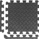 -Gym Flooring Interlocking EVA Soft Foam Floor Mat, 18 Pieces Puzzle Rubber Tiles Protective Ground Surface mat for Home Workout Equipmen, Floor Padding for Kids