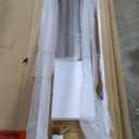 Plank+Beam 72 Inch Farmhouse Dining Table, Solid Wood Rustic Kitchen Table, Large Wooden Rectangular Dinner Table for Dining Room, Home Office, Living Room Furniture, Easy Assembly, Pecan Wirebrush