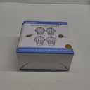 Gutter Guard, Fits for 2.8" ~ 3.7" Round Downspout, 304 Stainless Steel Rigid Filter Strainer, Stops Leaves Seeds and Other Debris, Gutter Cleaning Tool  4 Pack