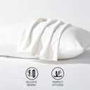 White Pillowcase, 100% Polyester, (31.5 in *31.5 in)