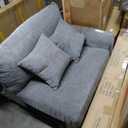 Light Grey Corner Sofa Piece