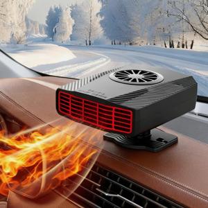 Car Heater Windshield Defroster and Defogger,12V Car Heaters for Vehicle,Portable Defrost Device Car Demister That Plugs into Cigarette Lighter for Car (N805)