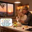 OiwMuOck to My Love Handmade Positive Energy 3rd Gen Upgraded Crochet Sunflower Luxury Romantic Gift Set Perfect for Girlfriend Wife Husband Boyfriend Birthday Valentines Anniversary