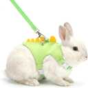 Guinea Pig Harness and Leash Set for Small Pets, Vest Harness with Bell